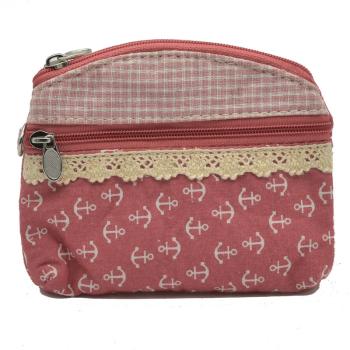 Handtasche Patchwork Kosmetiktasche Geldbörse Anker
